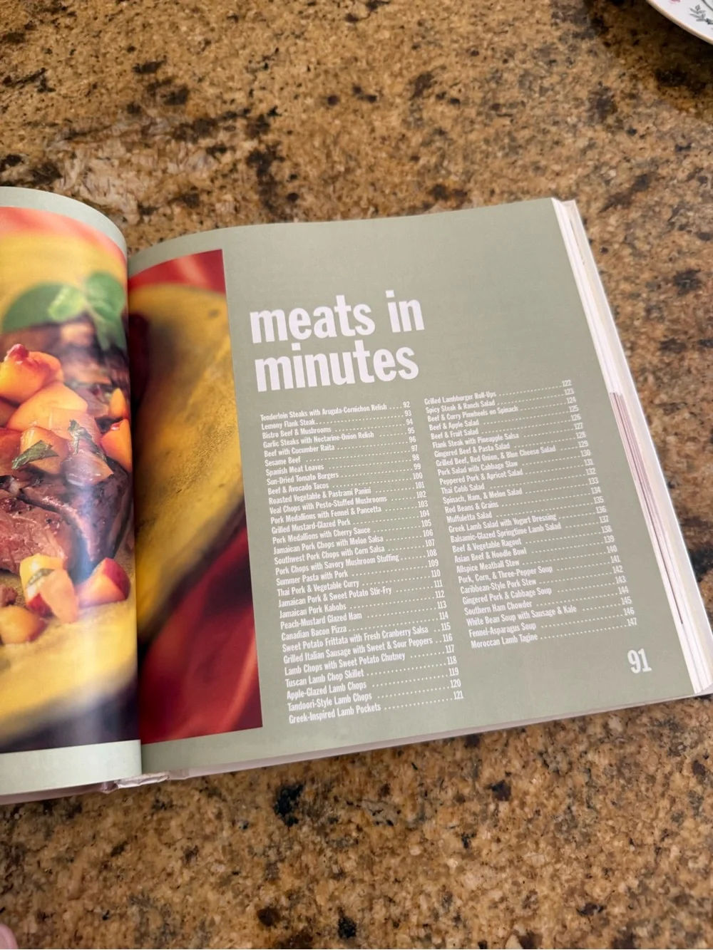 Dinner Time Express hardcover recipe book